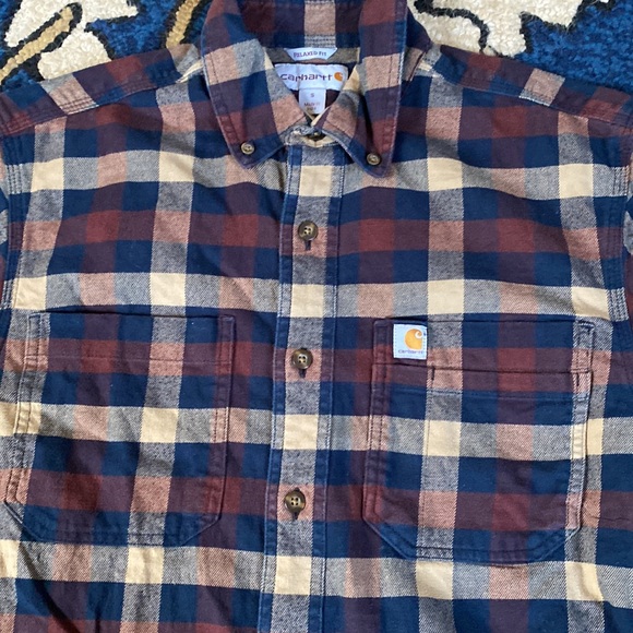 Carhartt plaid long sleeve - Picture 2 of 3